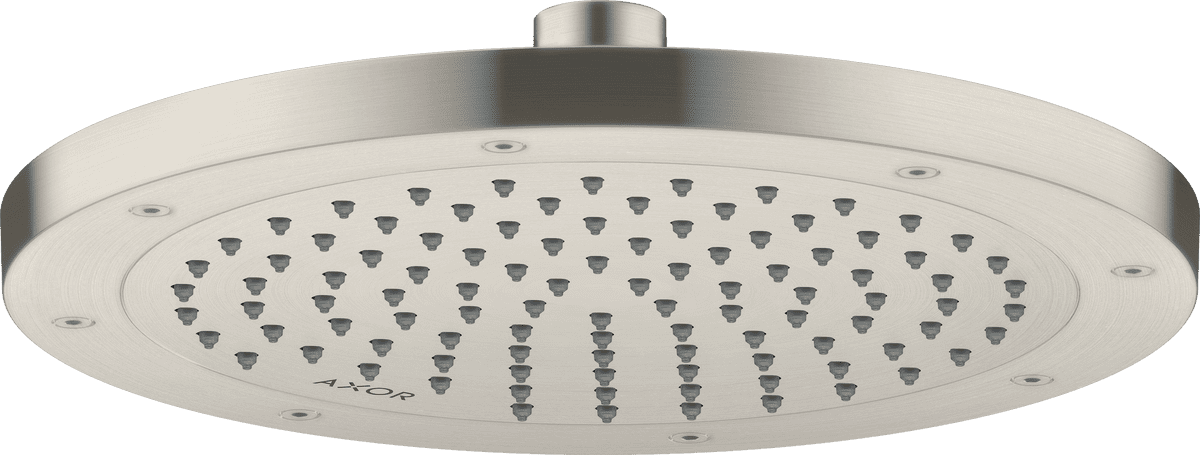Bild von HANSGROHE AXOR ShowerSolutions Kopfbrause 245 1jet EcoSmart+ #35389800 - Edelstahl Optic