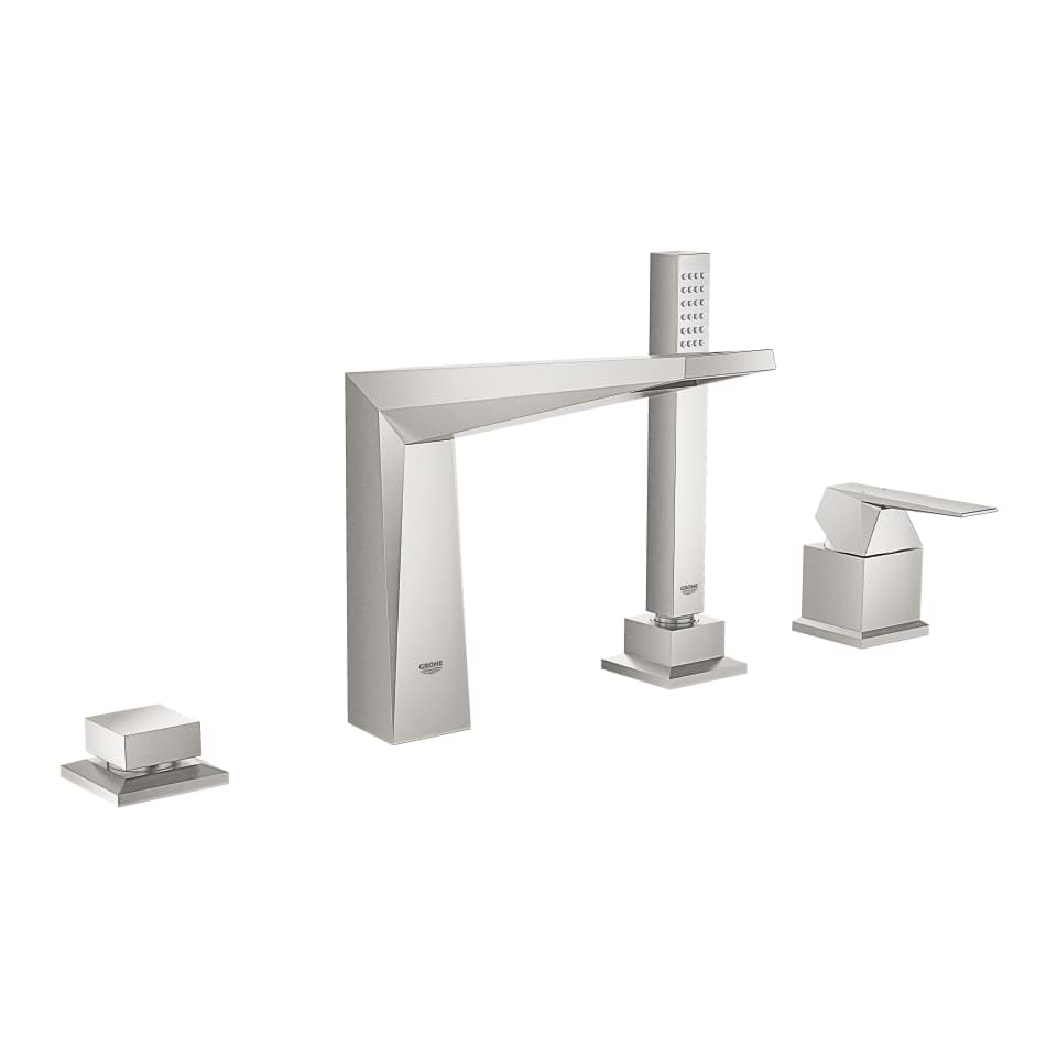 Bild von GROHE Allure Brilliant 4-Loch-Einhand-Wannenkombination #19787DC1 - supersteel