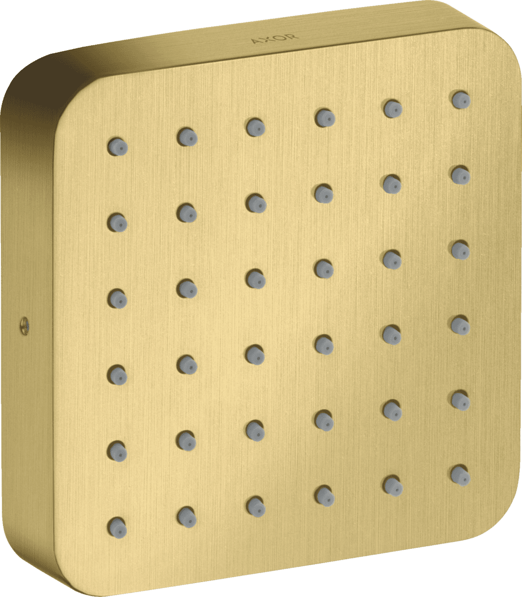 Picture of HANSGROHE AXOR Citterio E Shower module 120/120 for concealed installation softsquare #36822950 - Brushed Brass