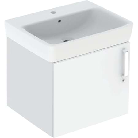 Bild von GEBERIT Bambini Set Waschtisch mit Unterschrank #501.927.01.1 - weiß / melaminbeschichtet