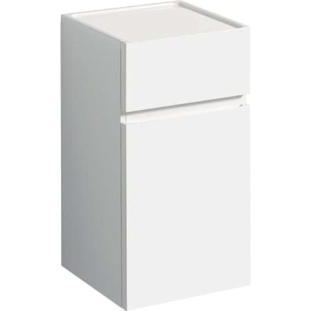 Bild von GEBERIT Renova Plan Seitenschrank mit einer Tür und einer Schublade #501.921.JK.1 - lava / lackiert matt