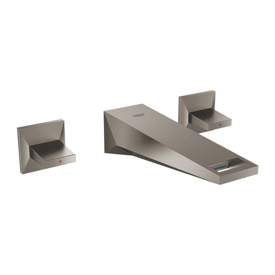 Picture of GROHE Allure Brilliant Three-hole basin mixer 1/2″ S-Size brushed hard graphite #20346AL0