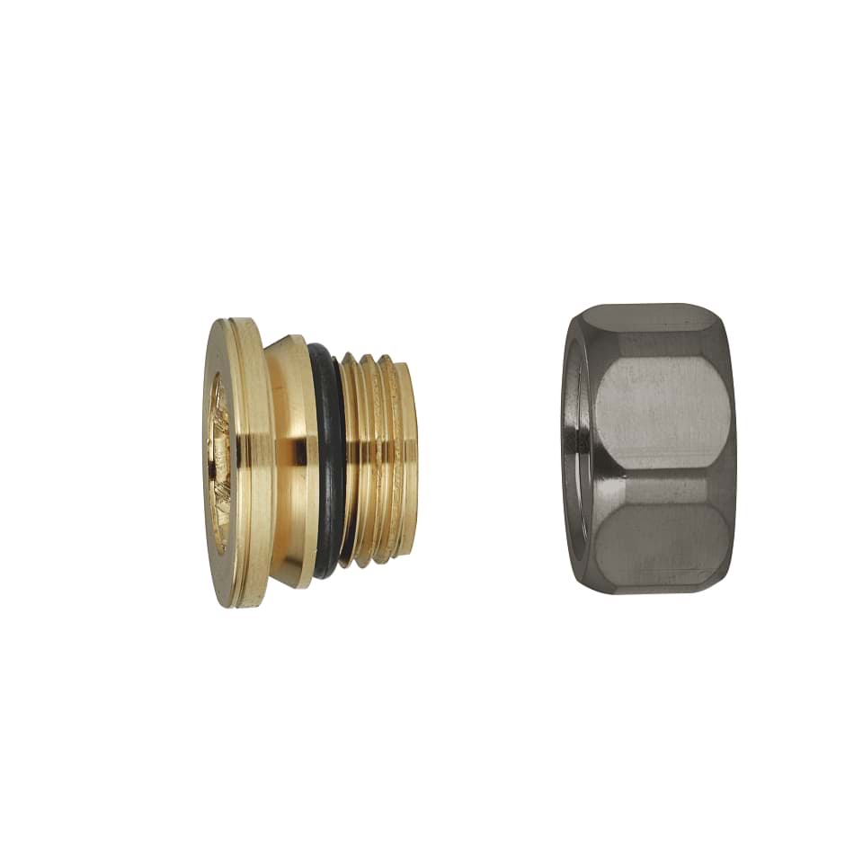 Bild von GROHE Anschlußverschraubung, 1/2″ #45044AL0 - hard graphite gebürstet