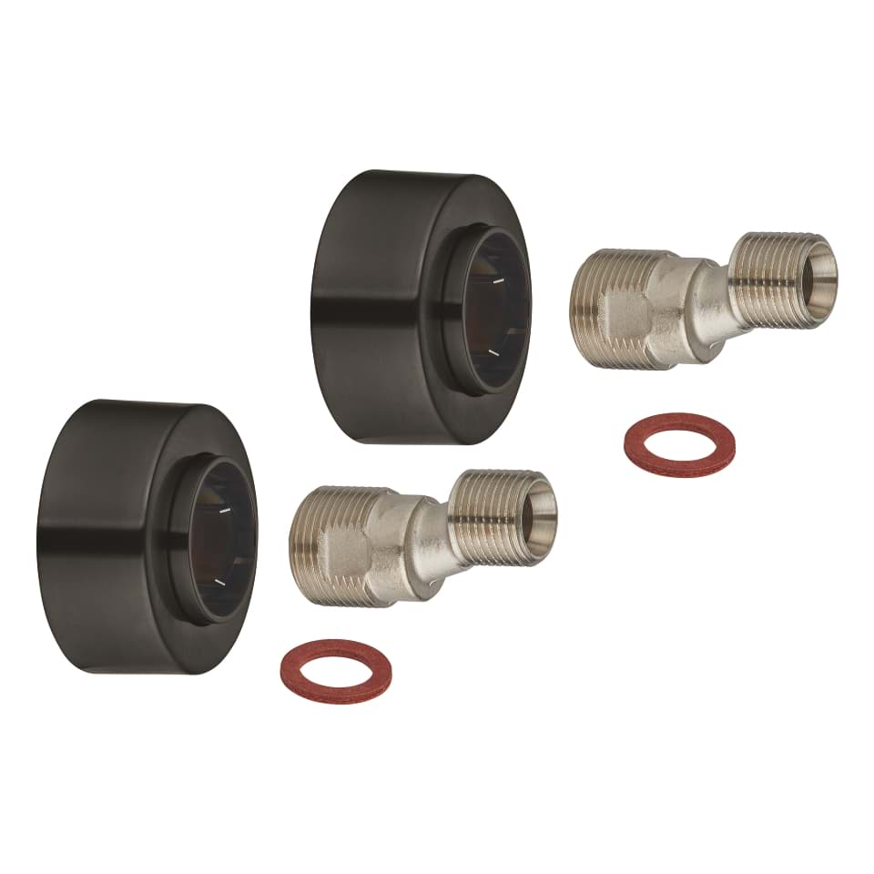 Bild von GROHE S-Anschluss #48453AL0 - hard graphite gebürstet