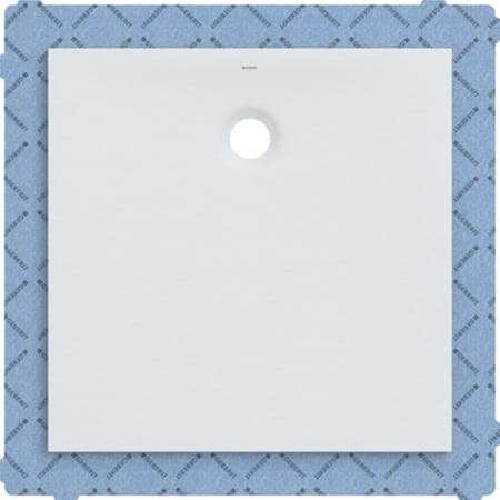 Bild von GEBERIT Olona quadratische Duschwanne mit Dichtvlies #550.901.00.1 - weiß / matt