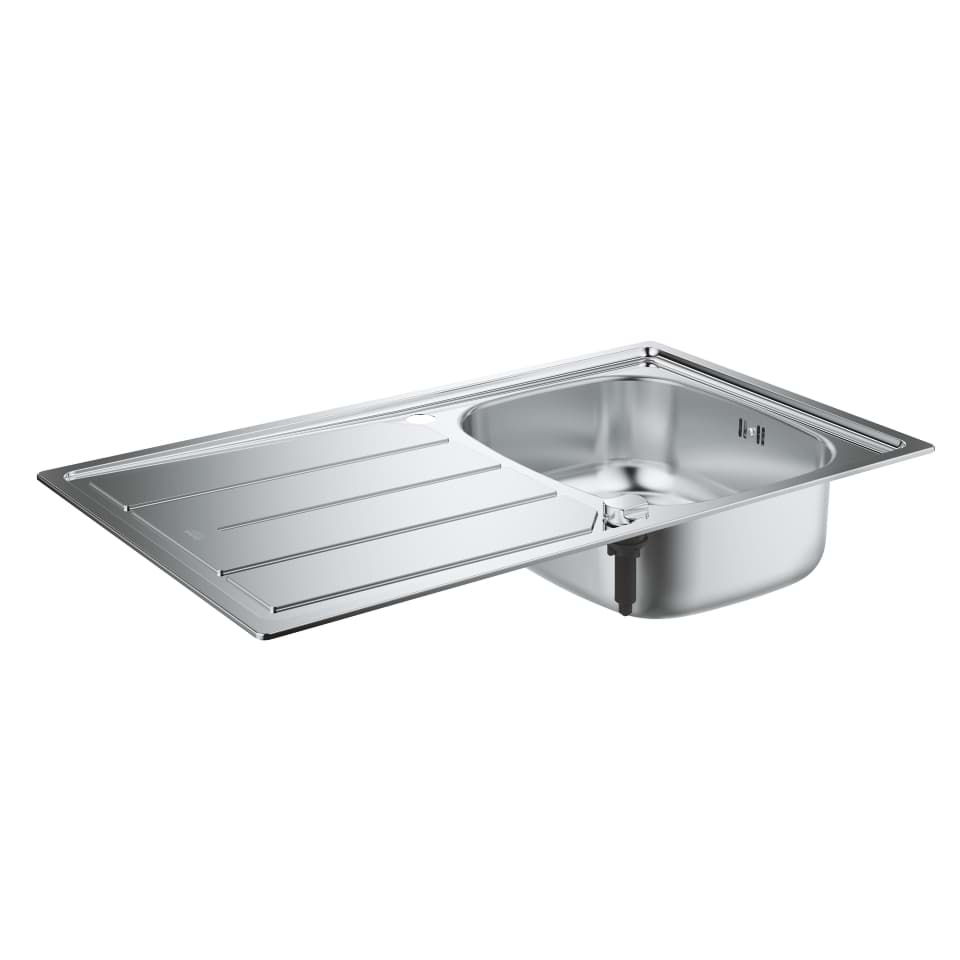 Bild von GROHE K200 Edelstahlspüle mit Abtropffläche #31552SD0 - edelstahl