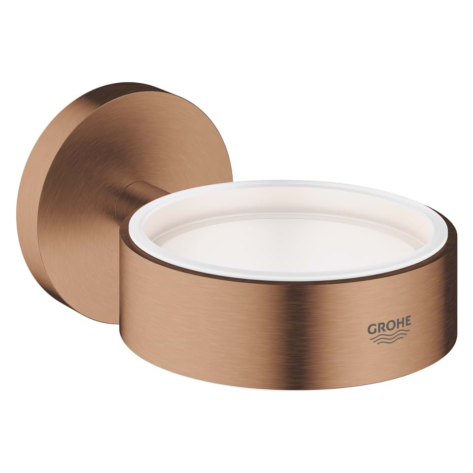 Picture of GROHE Essentials Glass/soap dish holder brushed warm sunset #40369DL1