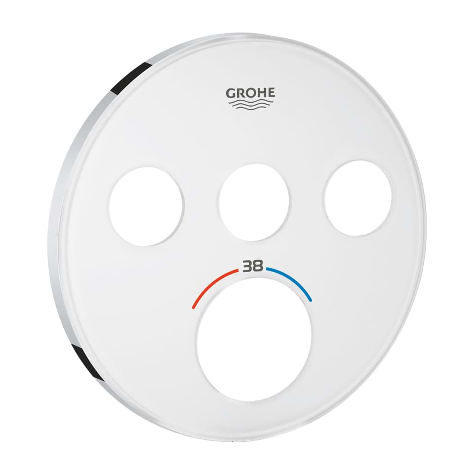 Bild von GROHE Rosette #49036LS0 - moon white