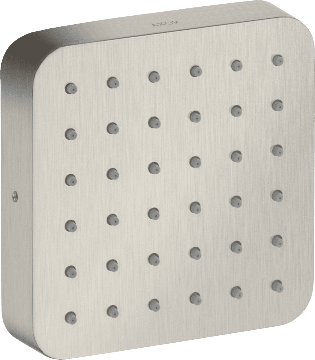Picture of HANSGROHE AXOR Citterio E Shower module 120/120 for concealed installation softsquare #36822800 - Stainless Steel Optic