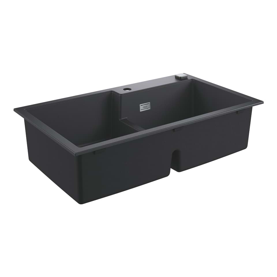 Bild von GROHE K500 Kompositspüle #31649AP0 - granit schwarz