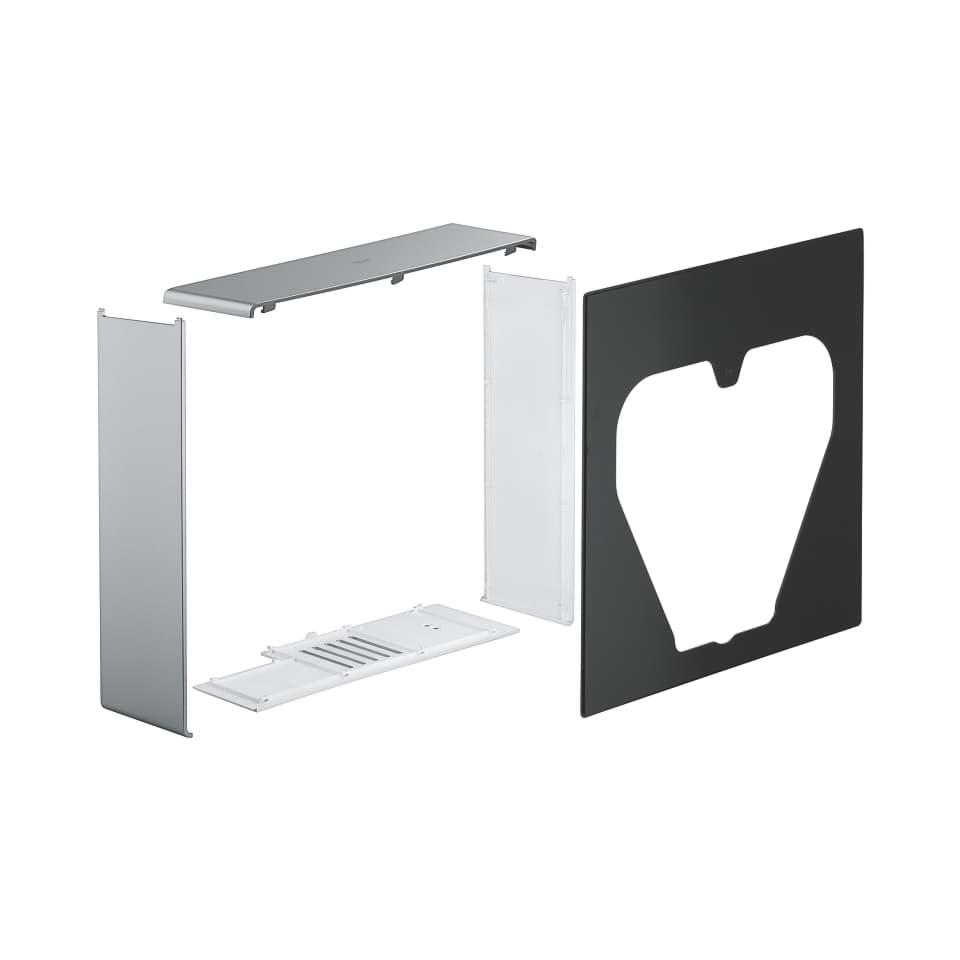 Obrázek GROHE Panel set alpine white/black #14911LK0