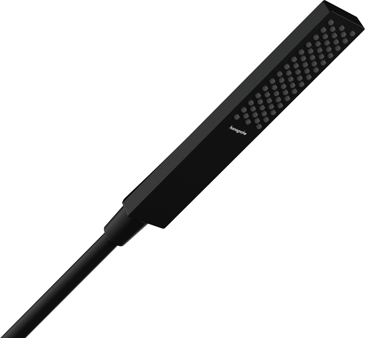 Bild von HANSGROHE Pulsify E Stabhandbrause 100 1jet EcoSmart+ #24321670 - Mattschwarz