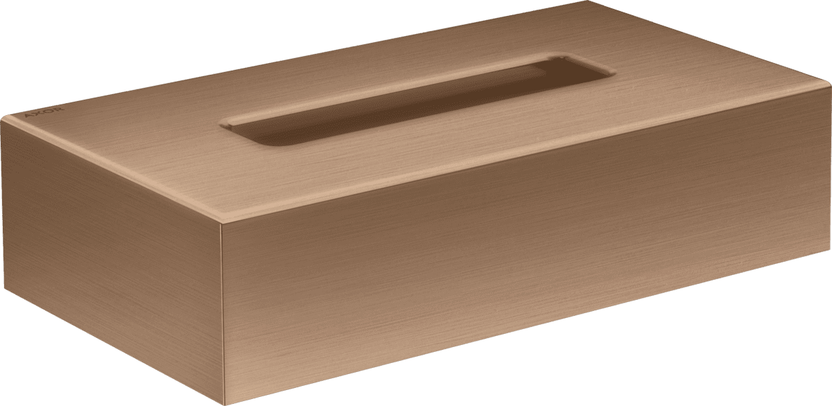 Bild von HANSGROHE AXOR Universal Circular Kosmetiktuchbox #42873310 - Brushed Red Gold