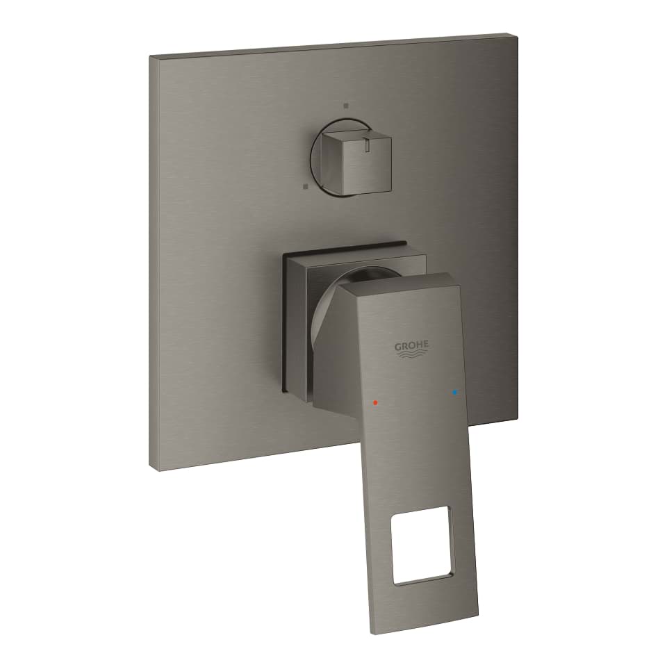 Obrázek GROHE Eurocube Páková baterie s 3směrným přepínačem kartáčovaný Hard Graphite #24094AL0