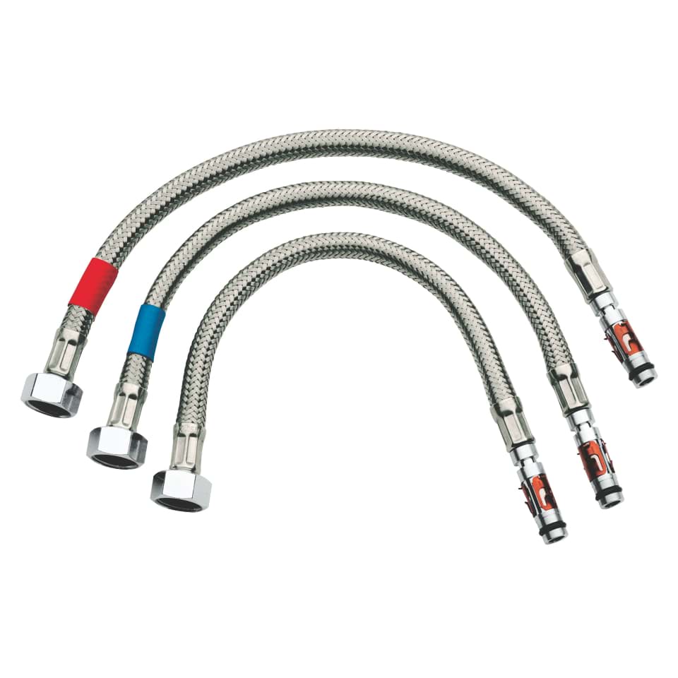 Bild von GROHE Anschlussschlauchset #43566000 - chrom