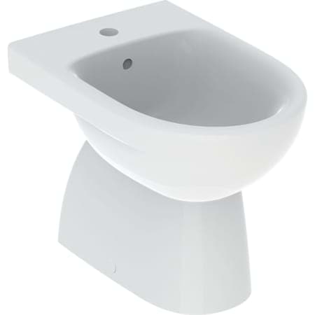 Bild von GEBERIT Renova Standbidet teilgeschlossenes Keramikdesign #500.812.01.8 - weiß / KeraTect