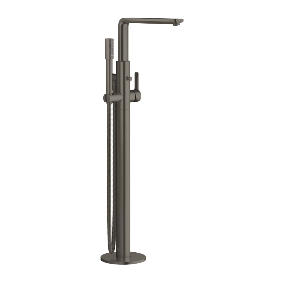 Bild von GROHE Lineare Einhand-Wannenbatterie 1/2″ Bodenmontage #23792AL1 - hard graphite gebürstet