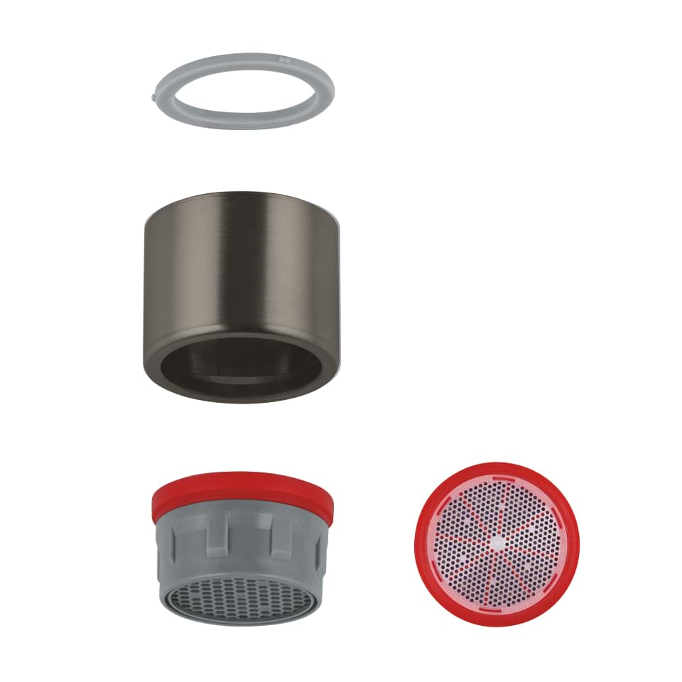 Bild von GROHE Mousseur #46895AL0 - hard graphite gebürstet