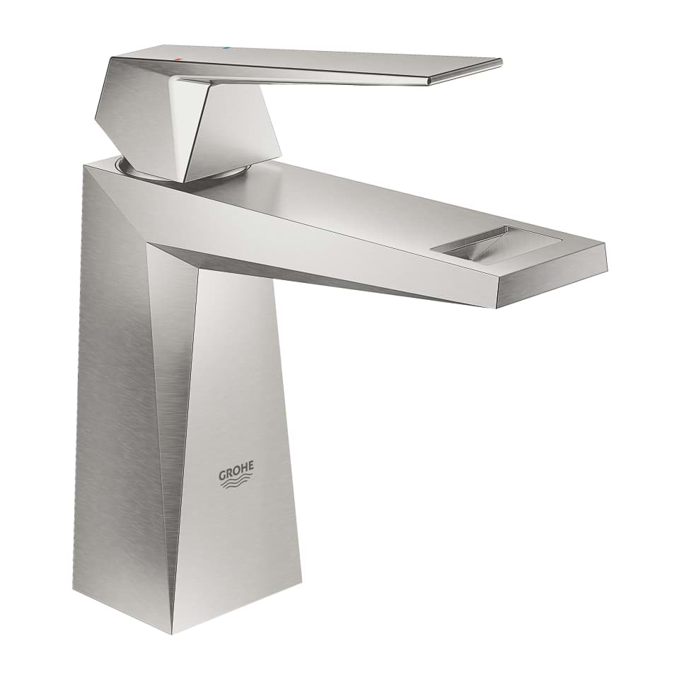 Obrázek GROHE Allure Brilliant Páková umyvadlová baterie DN 15, velikost M supersteel #23033DC0