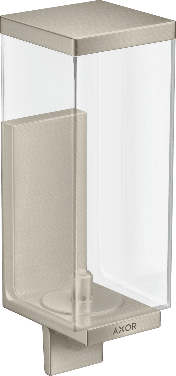 Bild von HANSGROHE AXOR Universal Rectangular Lotionspender #42610820 - Brushed Nickel