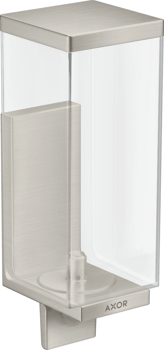 Bild von HANSGROHE AXOR Universal Rectangular Lotionspender #42610800 - Edelstahl Optic