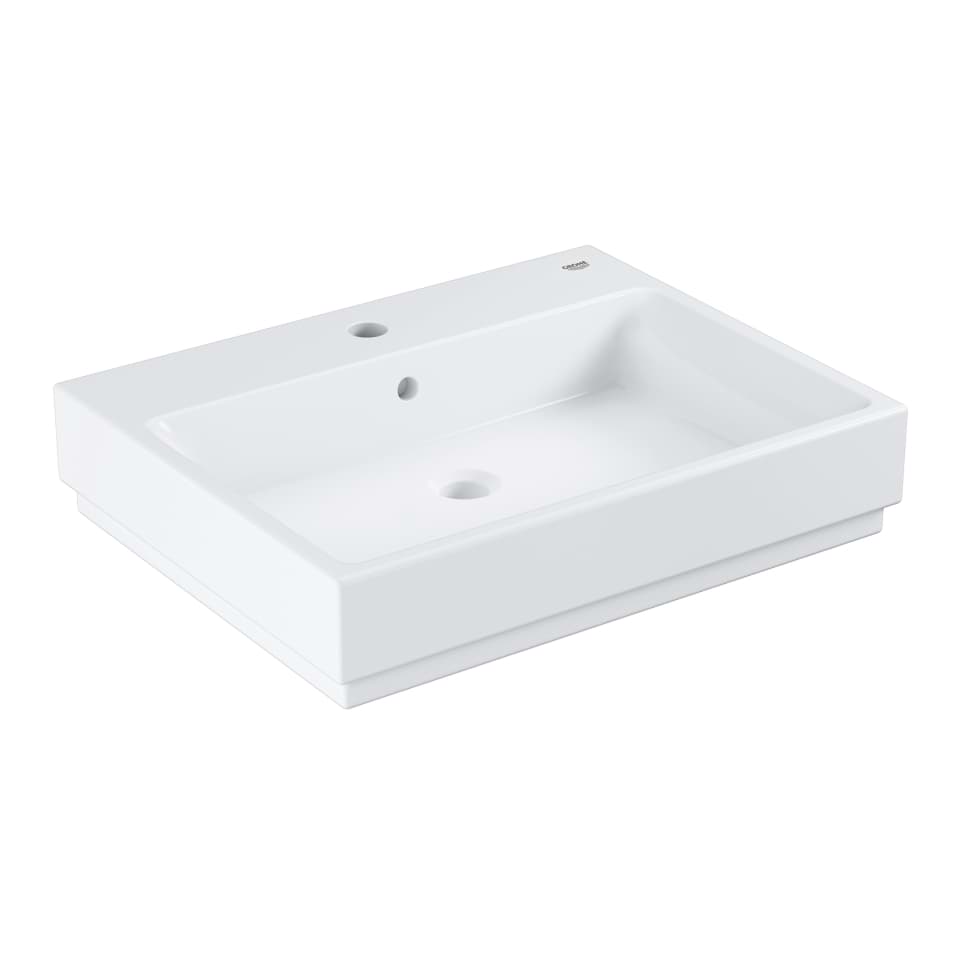 Bild von GROHE Cube Keramik Aufsatzwaschtisch 60 cm #3947700H - alpinweiß