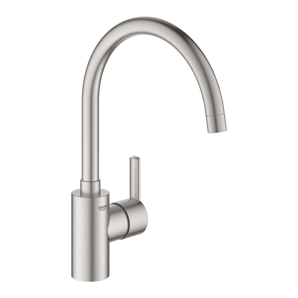 Obrázek GROHE Feel Páková dřezová baterie, DN 15 supersteel #32670DC2