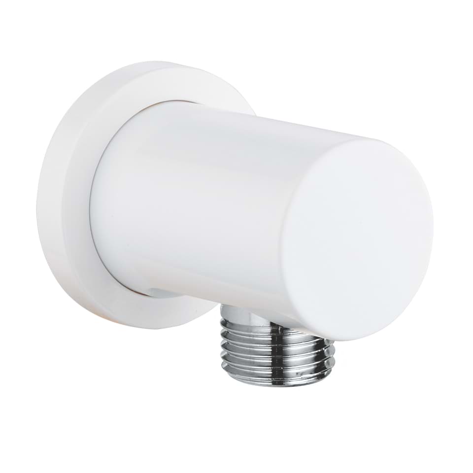 Bild von GROHE Rainshower Wandanschlussbogen, 1/2″ #27057LS0 - moon white / chrom