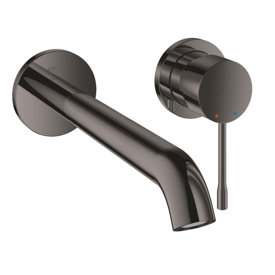 Bild von GROHE Essence 2-Loch-Waschtischbatterie #19967A01 - hard graphite