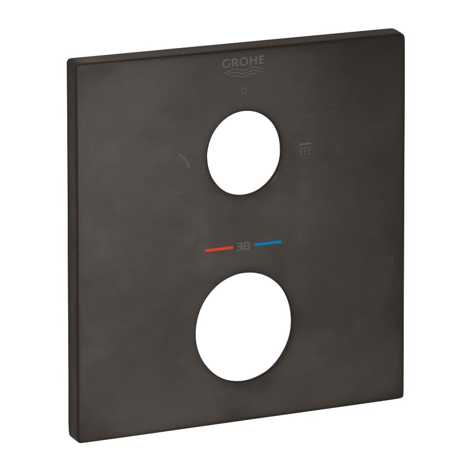 Bild von GROHE Rosette #49102AL0 - hard graphite gebürstet