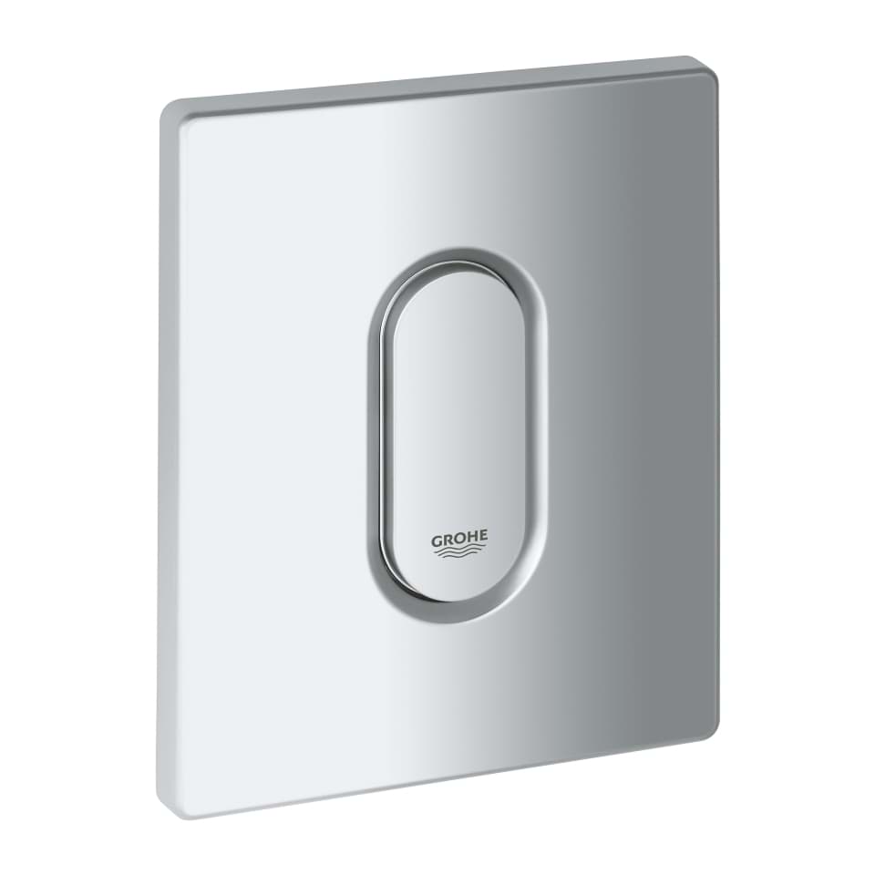 Bild von GROHE Abdeckplatte mit Drucktaste #42380P00 - mattchrom