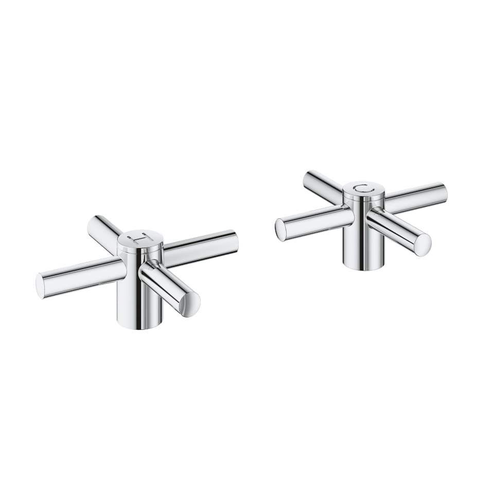 Bild von GROHE Atrio Kreuzgriffe #18026003 - chrom