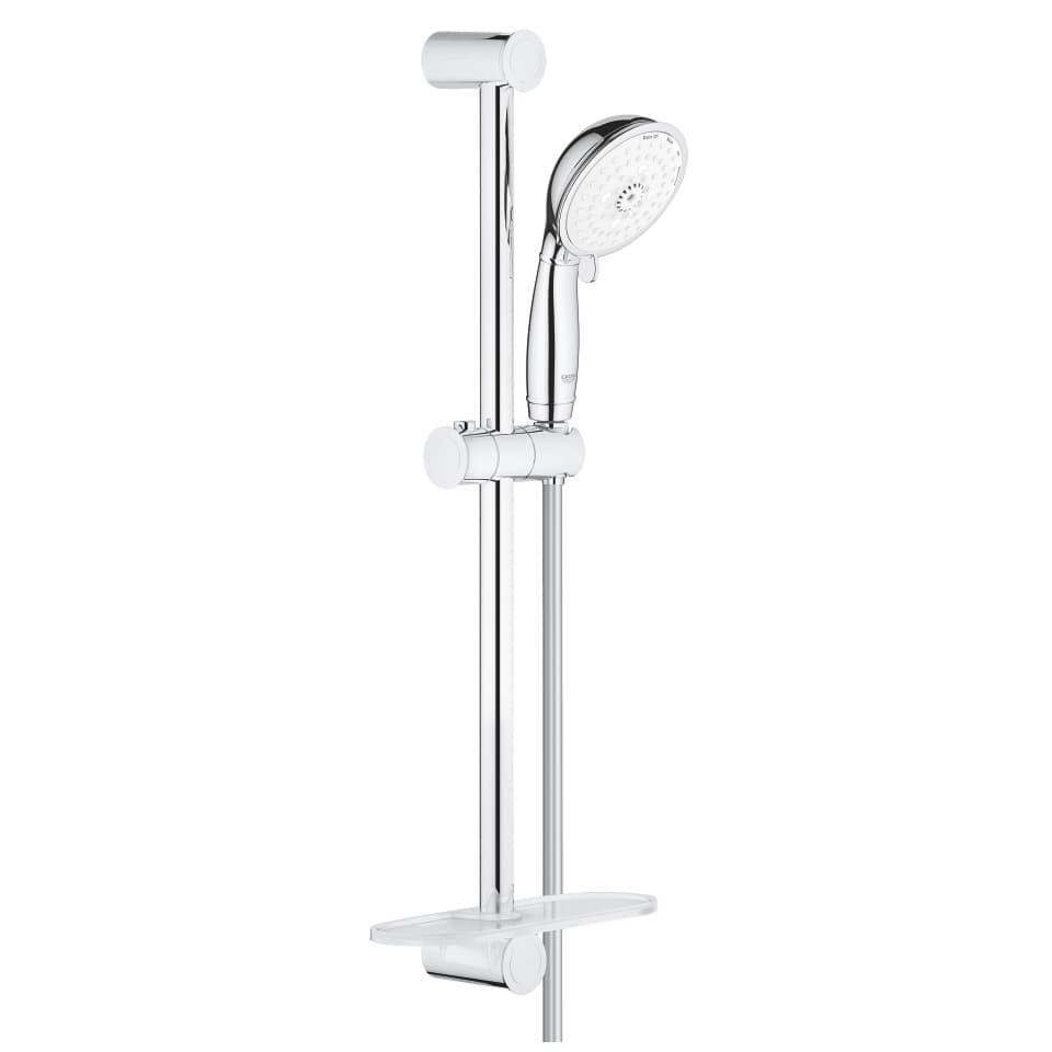 Bild von GROHE Tempesta Rustic 100 Brausestangenset 4 Strahlarten #26086001 - chrom