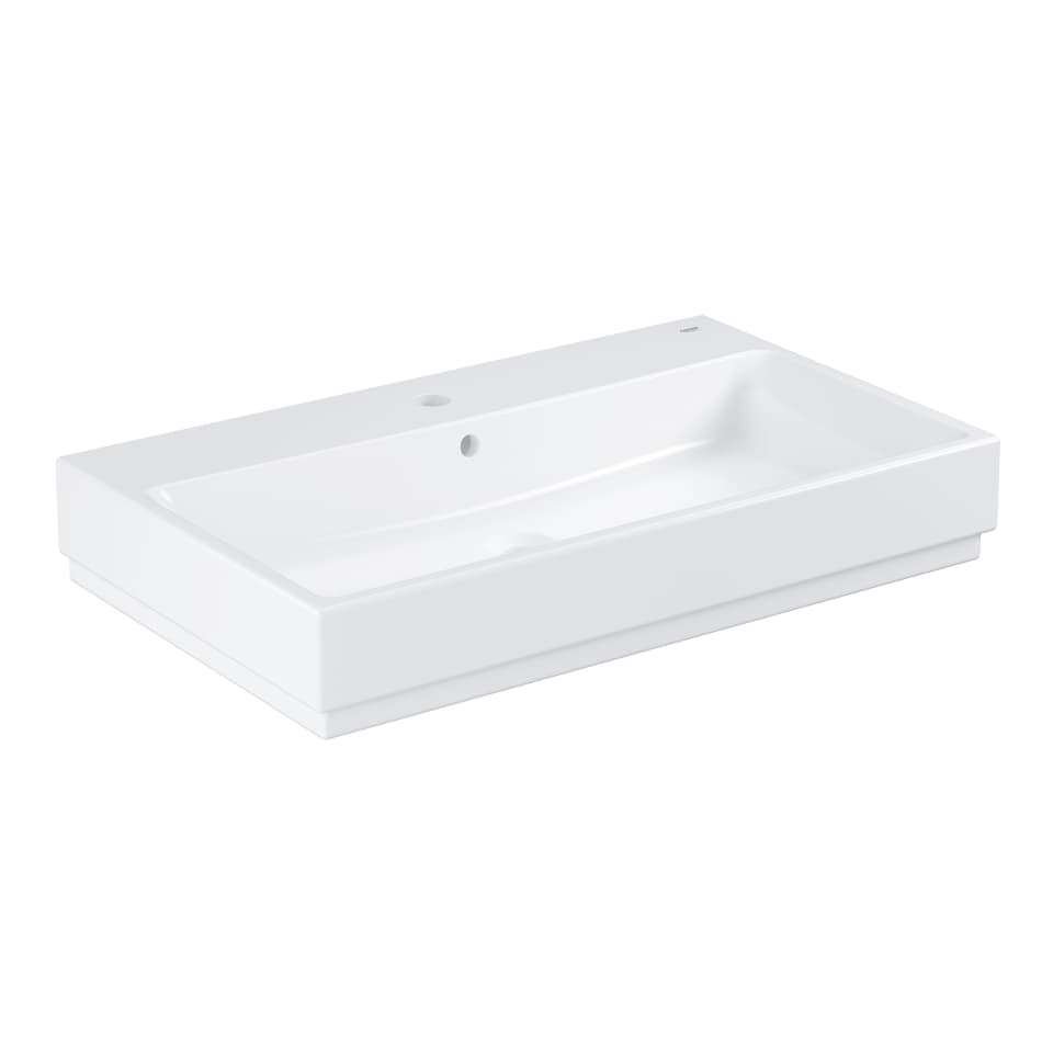 Bild von GROHE Cube Keramik Aufsatzwaschtisch 80 cm #3947600H - alpinweiß