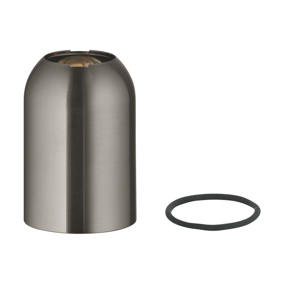 Bild von GROHE Kappe #02693AL0 - hard graphite gebürstet