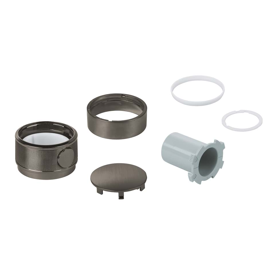 Bild von GROHE Temperaturwählgriff #49029AL0 - hard graphite gebürstet