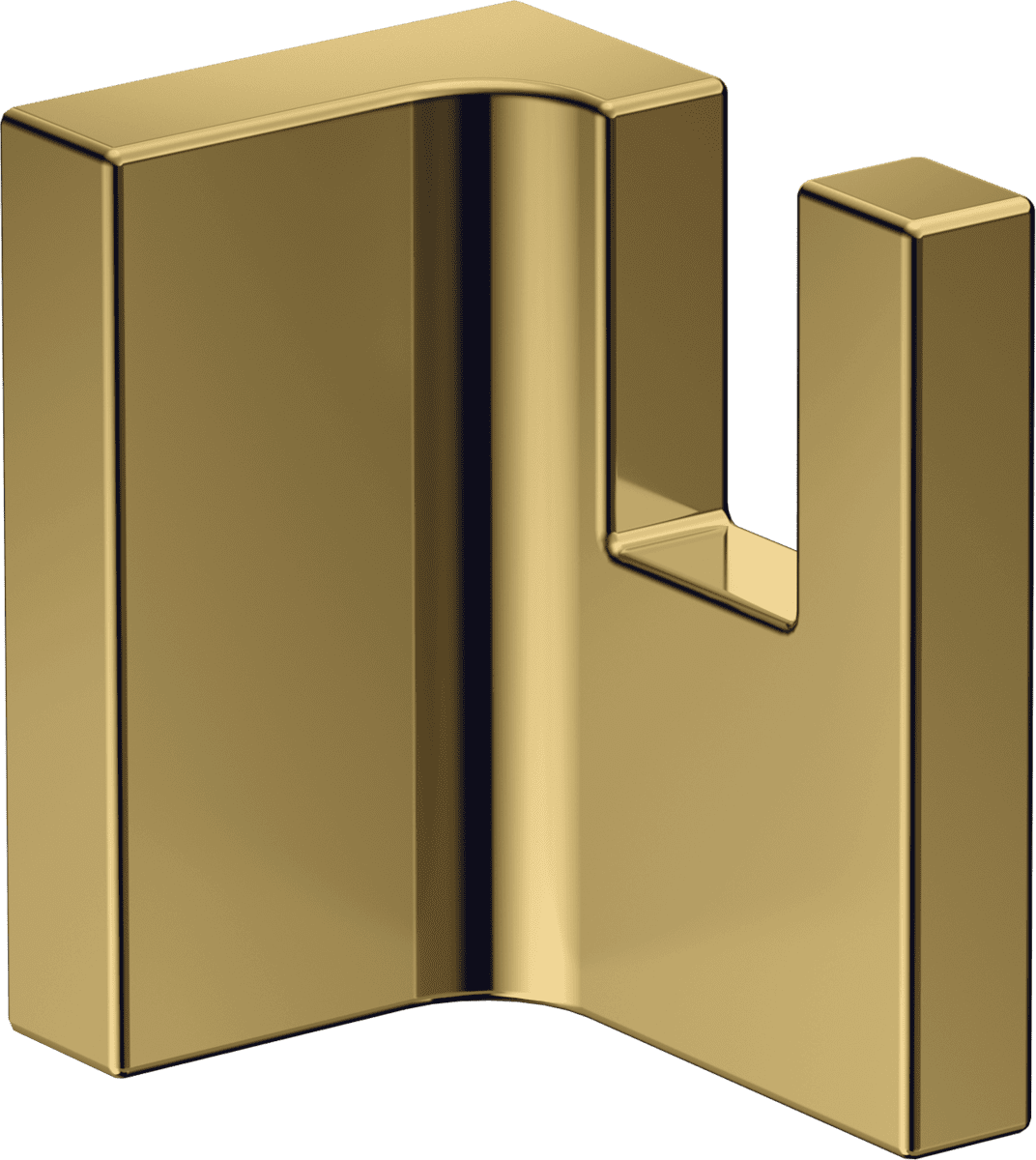 Bild von HANSGROHE AXOR Universal Rectangular Handtuchhaken #42611990 - Polished Gold Optic