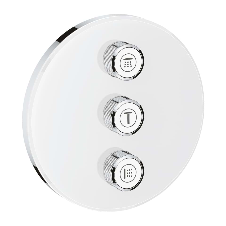 Bild von GROHE Grohtherm SmartControl 3-fach Unterputzventil #29152LS0 - moon white