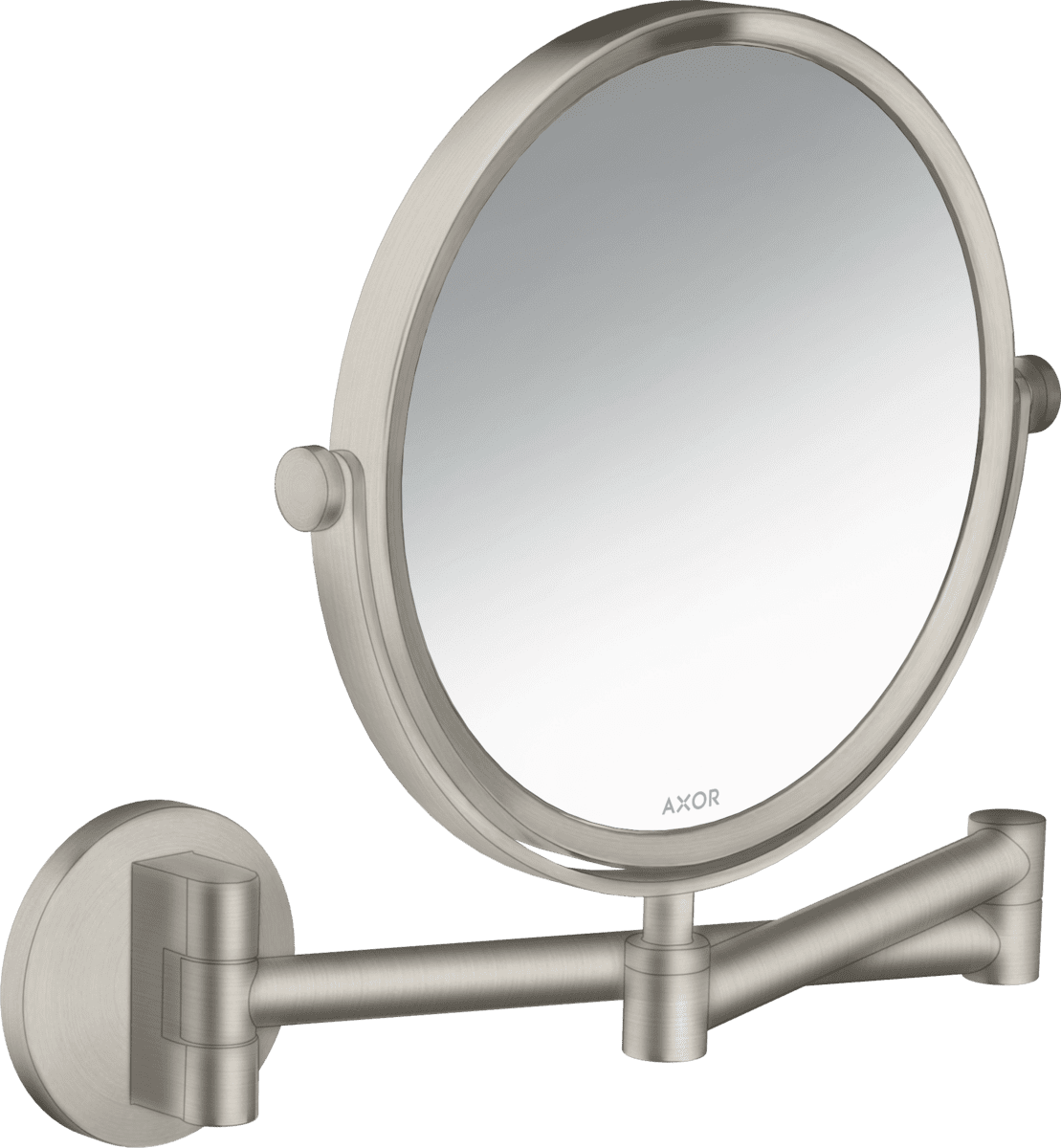 Bild von HANSGROHE AXOR Universal Circular Rasierspiegel #42849800 - Edelstahl Optic