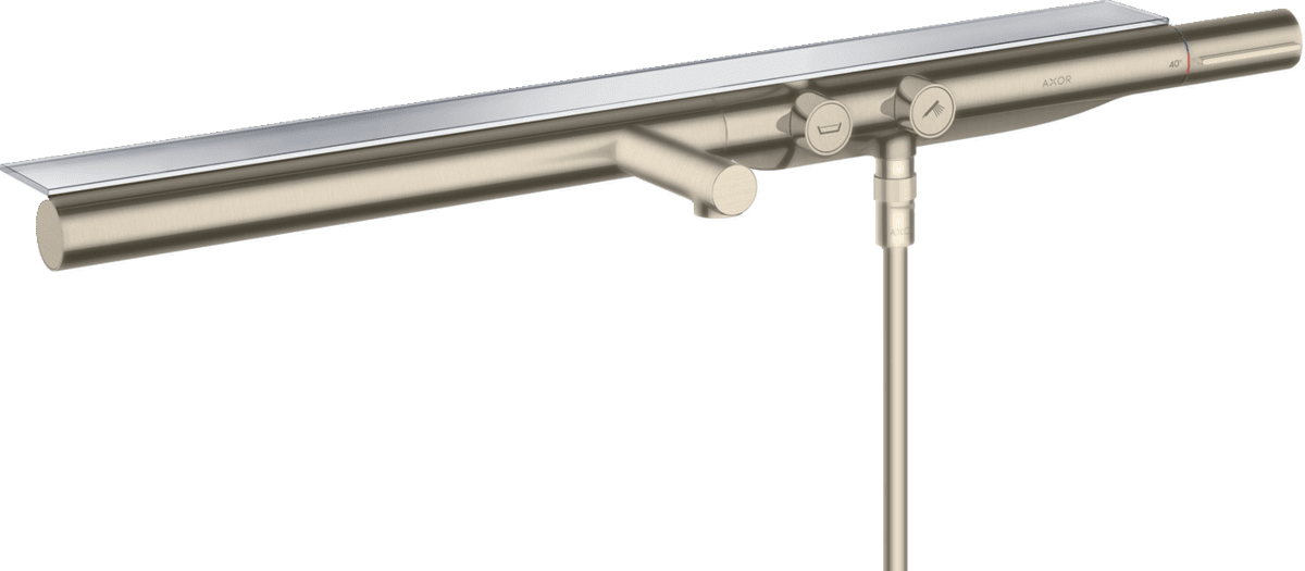 Bild von HANSGROHE AXOR ShowerSolutions Wannenthermostat 800 Aufputz #45420820 - Brushed Nickel