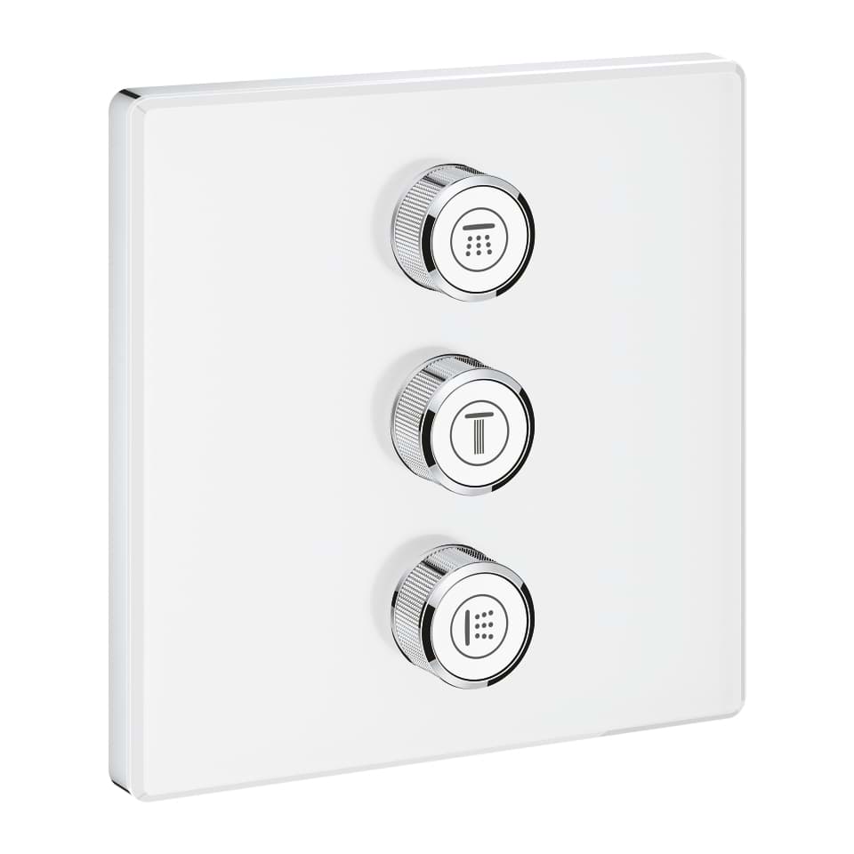 Bild von GROHE Grohtherm SmartControl 3-fach Unterputzventil #29158LS0 - moon white