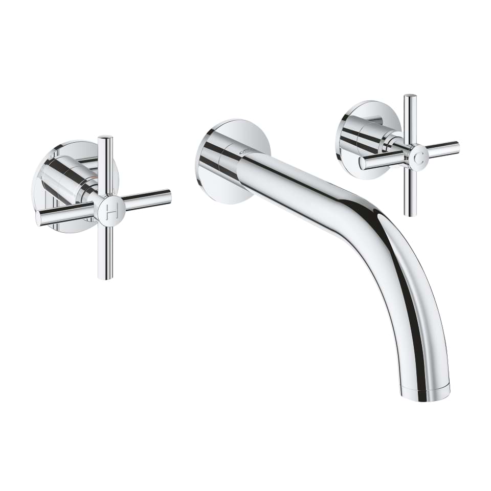 Bild von GROHE Atrio 3-Loch-Waschtischbatterie #20164003 - chrom