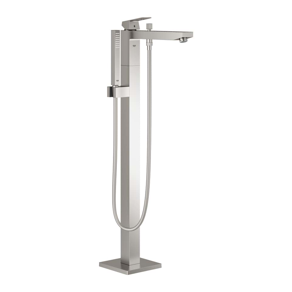 Bild von GROHE Eurocube Einhand-Wannenbatterie 1/2″ Bodenmontage #23672DC1 - supersteel