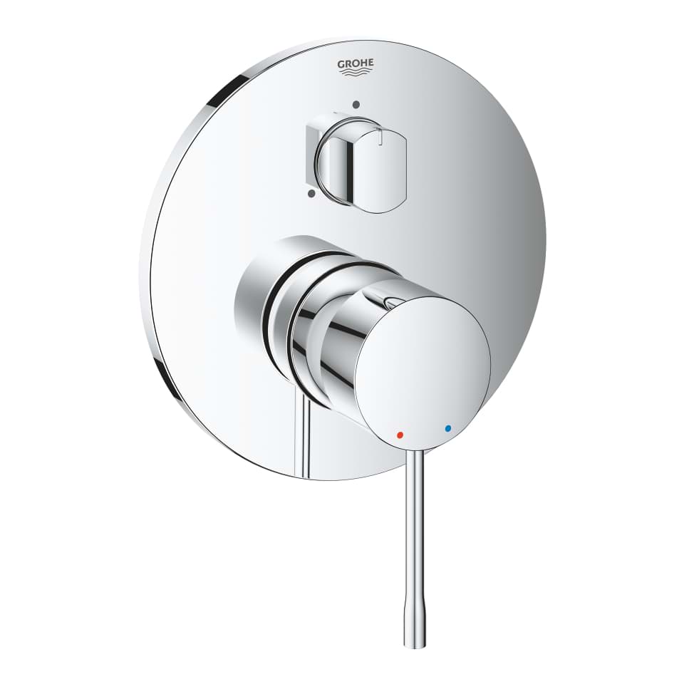 Bild von GROHE Essence Einhandbatterie mit 3-Wege Umstellung #24092001 - chrom