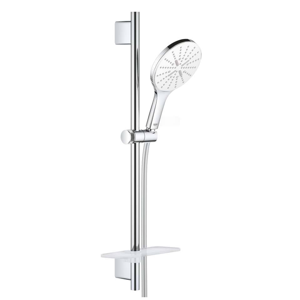 Bild von GROHE Rainshower SmartActive 150 Brausestangenset 3 Strahlarten #26592LS0 - moon white
