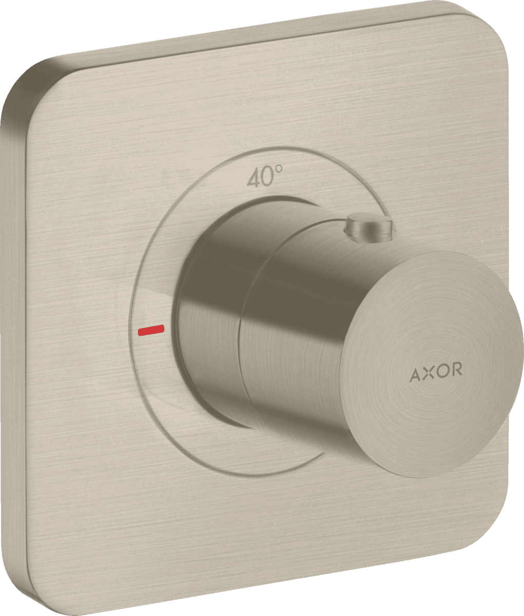 Bild von HANSGROHE AXOR Citterio E Thermostat 120/120 Unterputz #36702820 - Brushed Nickel