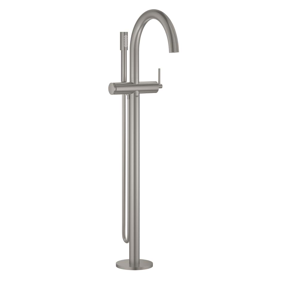 Bild von GROHE Atrio Einhand-Wannenbatterie, Bodenmontage #32653DC3 - supersteel