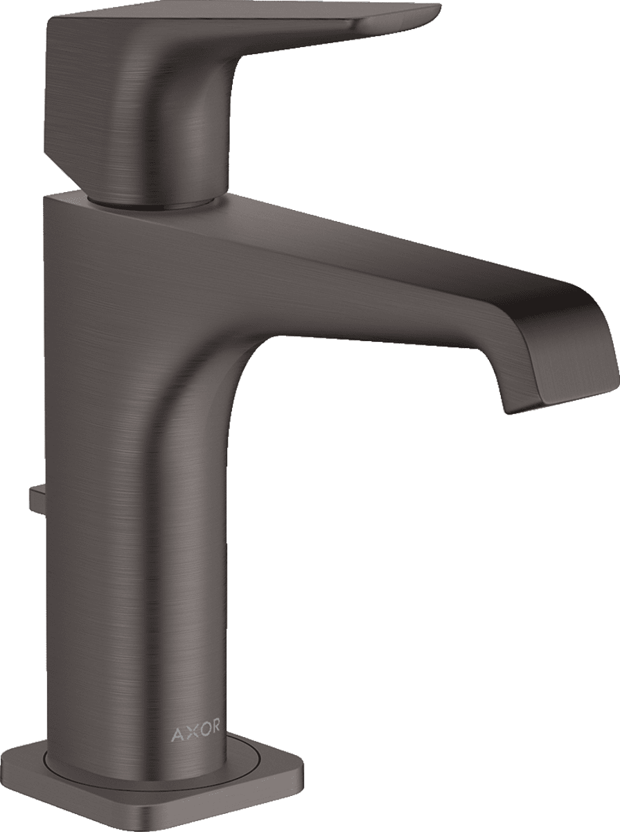 Bild von HANSGROHE AXOR Citterio E Einhebel-Waschtischmischer 130 mit Hebelgriff und Zugstangen-Ablaufgarnitur #36110340 - Brushed Black Chrome