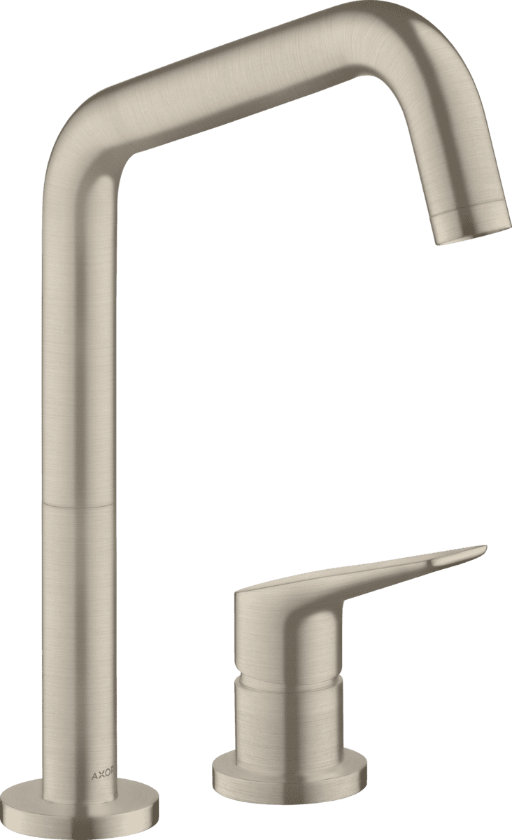 Bild von HANSGROHE AXOR Citterio M 2-Loch Einhebel-Küchenmischer 240 mit Schwenkauslauf #34820820 - Brushed Nickel