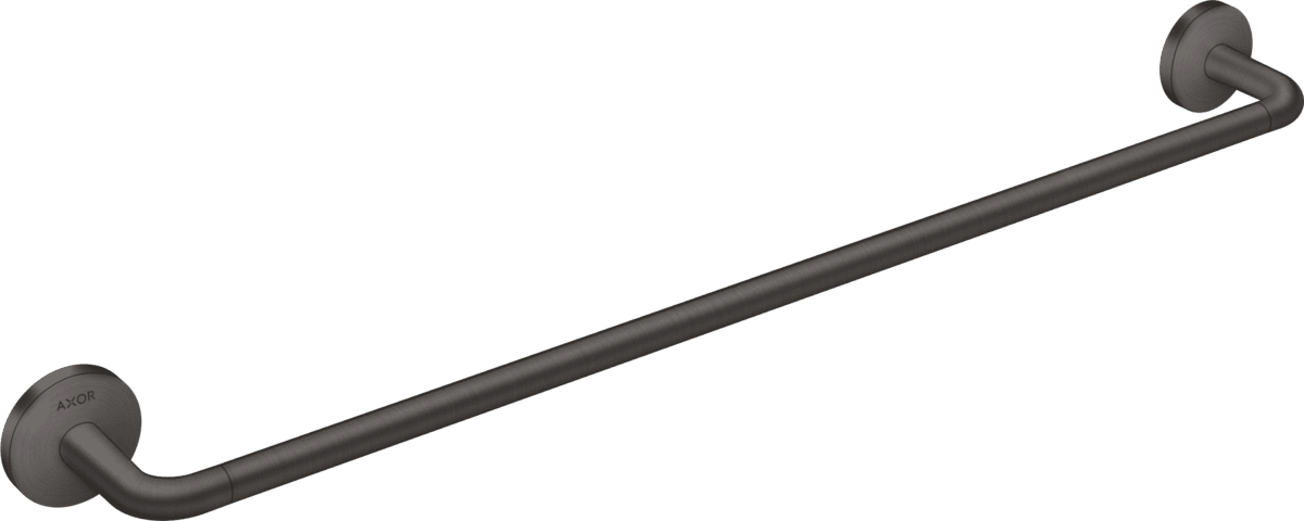 Bild von HANSGROHE AXOR Universal Circular Badetuchhalter 600 mm #42860340 - Brushed Black Chrome